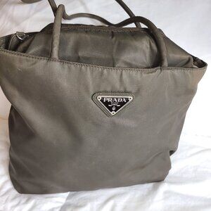 Prada Tessuto Nylon Militare Tote
